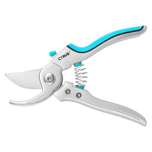 【送料無料】剪定バサミ 剪定鋏 剪定ばさみ アルミハンドル剪定鋏 女性用 園芸用 軽量 盆栽 果樹 庭木 庭園作業 205mm 00317