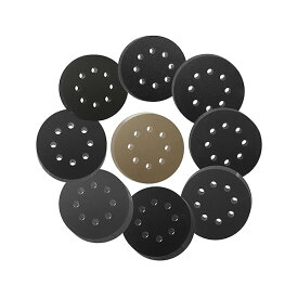 【送料無料】サンダー ペーパー 125mm サンドペーパー 90枚入セット サンディングペーパー 耐水ペーパー サンディングディスク 粗目から細か目まで各10枚 ポリッシャー ヤスリ TC-R90(ランダムサンダー用90枚)