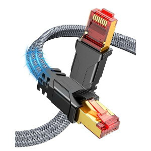 yzLANP[u cat8 2M P[u CAT8  Llan8 P[utbg^Cv40Gbps/2000MHz CAT7 RJ45 c܂h~ C[TlbgP[u p\R switch PS5ȂǂɑΉ