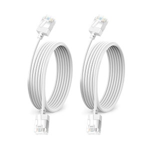 �y���������z2�p�b�N ���^6 A�^�C�v�C�[�T�l�b�g�P�[�u�� 8m�A�_��ő@�ׂ�Rj 45 Cat 6 a LAN�P�[�u���M�K�r�b�g�A�p�\�R���A���[�^�APs 4/5�p�i���j