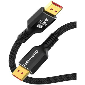 yz16K DisplayPortP[u 3[gAfBXvC|[g DP2.1 UHBR20 16K@240Hz 80Gbps HDR FreeSync G-SYNC iC҂ bLvO oP[u Q[~Oj^[A