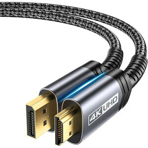 yzDisplayPort HDMI ϊP[u 2MA4K@30Hz 2K@120Hz fBXvC|[gHDMI ϊytɔΉzLenovoAHPAASUSADellAj^[ȂǂɑΉiubNj