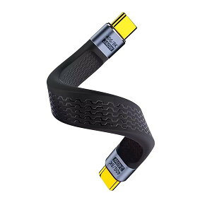 【送料無料】40Gbps 短いUSB-C変換ケーブル、240W PD急速充電 USB Type C変換ケーブルサポート8K@60HzビデオディスプレイThunderbolt 3/4 iPad、MacBook用. 13cm