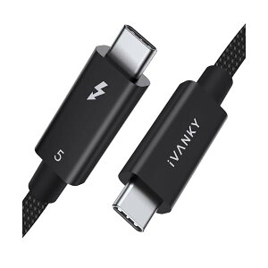 yzThunderbolt 5 P[u 240W}[d 8K/60Hzfo ő120Gbps f[^] Thunderbolt 4/3 USB4 ʌ݊ MacBook Pro/Mac Mini (2024Nf)/