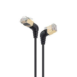 yzLANP[u CAT8 1.5m 2{ RJ45 RlN^ 360°] L^ p ׂP[u JeS[8 40Gbps/2000MHz FTP CAT8 C[TlbgP[u ܐ܂h~ V[h T[o[ Ɨl