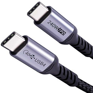yzUSB 4P[u3.3 FTA 240 W USB CP[uA40 Gbpsf[^`AThunderbolt 4AThunderbold 3AfBXvCAiPhone 15 Pro Max̒P8 K/fA4 kfBXvC