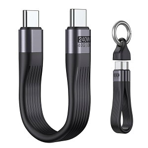 yz240W USB4.0Ή USB CP[u 13cm Z t ^ѕ֗ PD3.1}[d 8K60Hz fo 40Gbps f[^] Thunderbolt3/4Ή 1Phone16 15 MaBook 1Pa