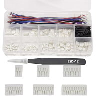 【送料無料】GH 1.25mm JST コネクタキット（28AWG 圧着済みケーブル付き）、2/3/4/5/6/7/8/9/10ピンハウ…