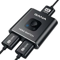 【送料無料】HDMI切替器 4k@60hz HDMI分配器、 双方向 hdmiセレクター アルミニウム 1入力2出力/2入力1出…