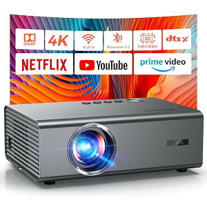 yz4KvWFN^[ ƒpyNetflixCZXEDolbyTEhځz1000ANSI VՂ낶Ⴍ[ ^ AII[gtH[JX6D`␳ WiFi 6BluetoothΉ 1080PvWFN^[