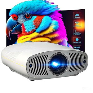 yzy Px50000LM 1300ANSI V݂Ή GoogleTV/Netflixځz vWFN^[ 150C`e Ղ낶[ ƒp 1080P 邢łgvWFN^[ rWlX AI 