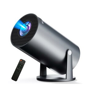 【送料無料】プロジェクター 家庭用【最新進化Android TV 12搭載!・4K対応・270°回転】プロジェクター 小型 軽量 天井投影 Wi-Fi6 接続 Bluetooth5.4 内蔵HiFiスピーカー 18000LM 1080P 自動台形補正