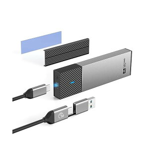 yzM.2 SSD OtP[X Hsv NVMe/SATAΉ M2 SSD P[X USB3.2 Gen2ڑ 10Gbps] A~P[X SSD M.2 P[X UASPΉ 2230/2242/2260/2280 M ke