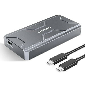 yz40Gbps & USB4 M.2 PCIe 2280 M-KEYiB+M KEYjNVMe SSD OtP[X ,40Gbps NVME SSD P[X , ő2700MB/s ,A~,USB-Cڑ (EC-6902-S-