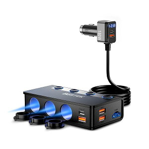 yzVK[\Pbg 180W 3A  USB  J[`[W ԍڏ[d VK[C^[\Pbg 3|[g PD36W/65WEQC3.0 18W*4[d|[g }[d LEDdEd\@\ځA12V/24V