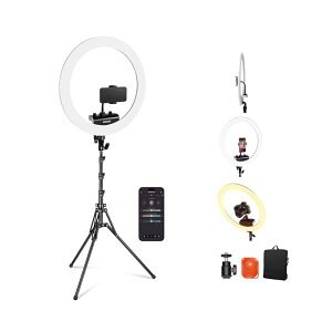 �y���������z�v����18�C���`�����O���C�g�ƃX�^���h�L�b�g �����^ ���D���C�g �X�}�z�z���_�[�t�� �\�t�g�ȏƖ����C�g 45W 2900K-7000K �����\ �����F CRI97+ �����R���V���b�^�[���A�v������ 