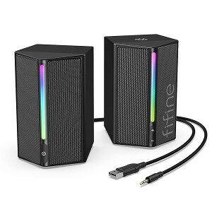 yzQ[~OXs[J[ L 3.5mmڑ XeIXs[J[ dቹ RGBCg\ USBd PC/X}z/erɑΉ Q[/y/fӏ ubN AmpliGame A20