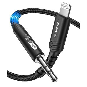 yzyApple MFiF؁z aux P[u Lightning to 3.5mm HIFI 1.8m iPhoneΉI[fBIP[u wbhtH J[XeI Xs[J[ WbN CgjO Aux R[hiPhone14