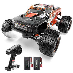 【送料無料】ラジコン オフロード ラジコンカー 高速 ブラシレスモーター搭載 RCトラック 4WD 男の子 プレゼント 無段階制御 オイルダンパー/アルミ冷却フィン 金属製ギア 全地形対応 車おも