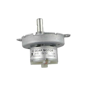 【送料無料】ブラシレス DC ギア モーター JS-50 12V DC 30RPM CW/CCW 低速モーター ギア電動機 マイクロ波マイクロモーター用