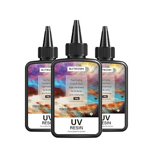 【送料無料】レジン液 300g UVレジン液 大容量 ハードタイプ UV‐LED対応 高い透明度 急速硬化 黄変なし 低刺激 DIY レジンアート