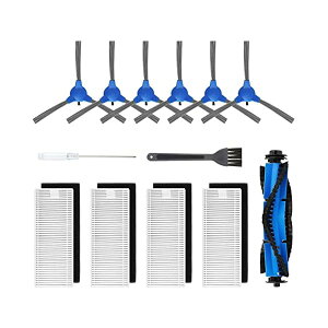 【送料無料】Eufy RoboVac 11S RoboVac 30C 15C と互換性のある消耗品セット 11S / 15C / 30C ロボット掃除機交換用 フィルター サイドブラシ 13点