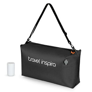 【送料無料】旅行用圧縮袋収納 「1枚+電動ポンプ」 22L大容量 50%スペース節約 3WAY TPU防皺素材 完全防水防塵 軽量 3泊分収納/旅行用 長期保管可能ブラック