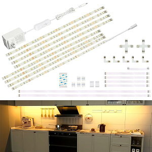 yzled e[vCg tBMACg 2m dF 0.5Mx4{ Aډ\ DIY ԐڏƖ ʔ 1100lm Px pLED ʃe[v tȒP F LrlbgƖ ͋CX z[