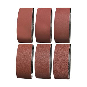 【送料無料】エンドレスベルト 76x457mm サンディングベルト(12本組)サンダー替研削ベルト(#60・#80・#120・#180・#240・#400×各2本)木工DIY 作業ベルト,錆落とし、研磨 バリ取りなどで使用