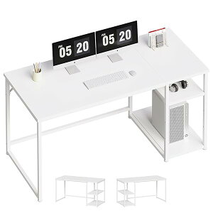 �y���������zMaihail �p�\�R���f�X�N ���b�N�t�� 120 �f�X�N desk �� pc�f�X�N ?�q �Q�[�~���O�f�X�N �J�E���^�[�e�[�u�� �׋��� �Ƌ� �p�\�R�����b�N table ��120*���s55cm SZ122HFD ����