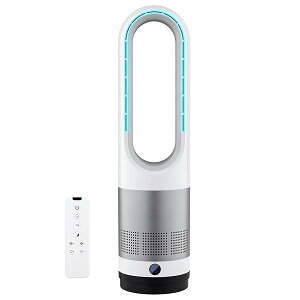 【送料無料】タワーファン 【羽根なし&DCモーター&電気代大幅節約】扇風機 リビング扇風機 サーキュレーター 羽根なし扇風機 DCモーター 静音運転 8段階送風 微風 強風 大風量 100°左右首振