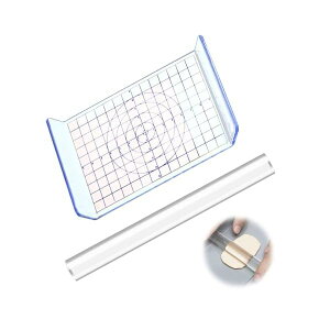 【送料無料】粘土プレス板 のし棒セット 粘土板 陶器 彫刻 クラフト 粘土道具 測定 U字型 耐久性 DIYツール