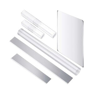 【送料無料】粘土道具 6点セット 鍋型粘土板 アクリル圧泥板 貼付スティックセット 陶芸向け アクリル?面杖 ハンドメイド ?泥刮片 手芸 クリエイティブDIY初学者向け 粘土ツール