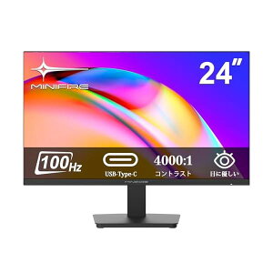 yz24C` j^[ PC fBXvC tHD HDR10 100Hz u[Cgy tbJ[t[ VESAΉ t[X USB Type-C HDMI |[g (24X3Aj