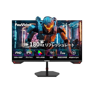 yzQ[~Oj^[ 24C`, tHD 1080p, 180Hz IPSpl, x1ms, Adaptive SyncΉ, PCj^[, 3Ӓz&^, 100% sRGBLF, u[CgtB^[, HDMI