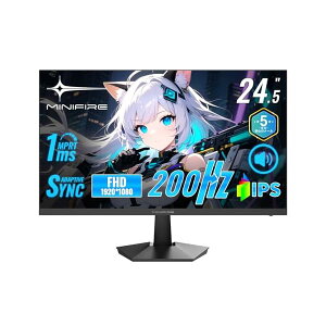 yzQ[~Oj^[ 24.5C` HDMI2 200Hz /180Hz /165Hz/144Hz/120HzΉ 120%sRGBLF 320nitPx 1ms 1080p IPSpl VESAΉ px HDMI