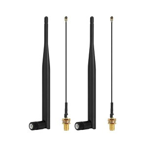 yzfAoh WiFi 2.4GHz 6dbi Aei IPEX 4  RP SMA IX 2.4G Aei 90 xp܂ SMAIXRlN^ IPEXP[ut 90 xp܂Ԃ[h 2.4GHz Wi-Fi u