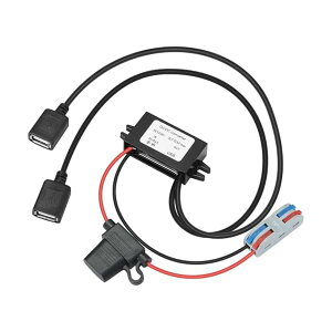 yz12v usb ϊ fA USB |[g 12/24V5V DC/DC dRo[^[A~Ro[^[ 12v 5v ϊ usb 3A 15W usbd ԁAdCԁALED CgAgbNAc[Ȃǂ
