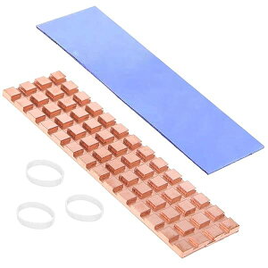 yz M.2 SSD q[gVN 1.5mm ^ M݌v 2280Ή PS5/m[gPC/X}zp pv[g+T[}pbh+ŒVROZbg (70×20×1.5mm)