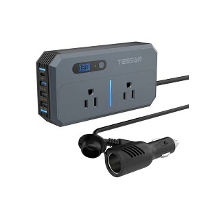 yzCo[^[ 12V 100V VK[\Pbg RZg ϊ 200W  RZg J[Co[^[ DC11V-17V110Vϊ ԍڏ[dPD 30W }[dΉ AC2 2USB A 3|[g USB C|