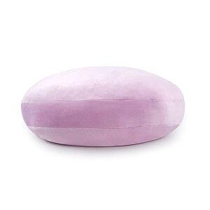 【送料無料】もちもち クッション 抱き枕 マシュマロ ラウンドクッション 丸型クッション 可愛い もちもちクッション 背もたれ もっちり なめらか 丸型 直径60cm ラベンダー