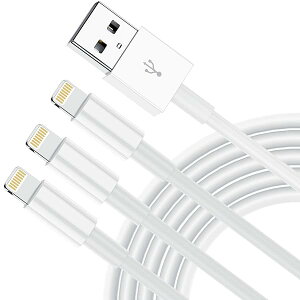 【送料無料】iPhone 充電ケーブル 短い ライトニングケーブル 30cm 短いコード3本セット【Apple MFi認定】、2.4A急速充電 対応iPhone 14/13/13pro/12/11/11Pro/11Max/ X/XS/XR/XS Ma