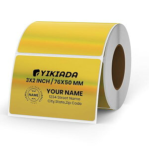 �y���������z�z���O���t�B�b�N�S�[���h�T�[�}�����x�� �h�� ���M���x�� ���[���� �����` 76x50mm 200������ ���x���V�[�� �T�[�}���v�����^�[�p���x�� ���S�����x���V�[�� DIY�p �I�t�B�X�p