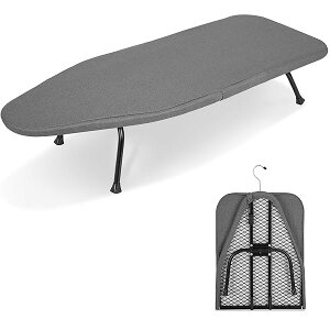 【送料無料】アイロン台 折りたたみ 幅80cm コンパクト おしゃれ スタンド式 舟形 軽量 グレー