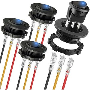 yz4 Eh bJ[ XCb` VF DC 12V 20A 24V10A u[ LEDCg XCb` SPST 3s I ItDC gO XCb`  J[ {[g RVp Eh VF & bN ^[~