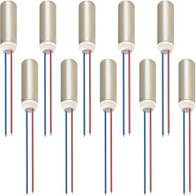 【送料無料】10 個 コアレスモータ DC 1.5-3 V 7 mm × 25 mm 8000-16000 RPM 内蔵振動モーター、中空カップ防水モーター電動歯ブラシ、玩具、模型飛行機用