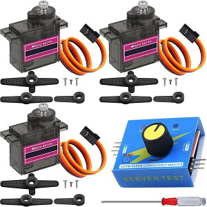 yz3  MG90S 9g 180° }CNT[{[^[ɂ̓T[{eX^[ƃ~jhCo[tĂAR/{bg/͌^s@AX}[gJ[AwRv^[/Arduino p/R