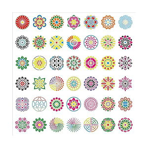 yzԕ 䶗 10 x 10 cm }_ }p ev[g DIYXNbv XeVV[g GzCg 42 pcs