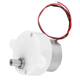 【送料無料】DCギヤードモータ 6V 高トルク 低速 小型モーター 5rpm