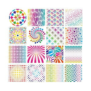 yz 􉽊w 15 x 15 cm }p 32 16Zbg ev[g DIYXNbv XeVV[g p G  zCg (AZbg)